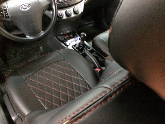 Авточехлы на Hyundai Elantra HD