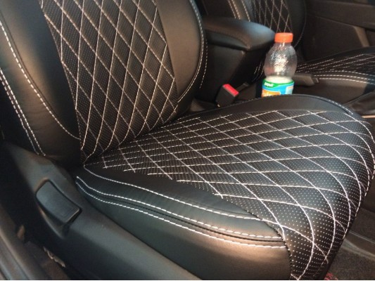 Авточехлы на Hyundai Solaris 2