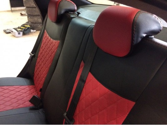 Авточехлы на Hyundai Solaris