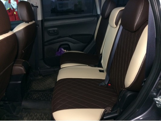 Авточехлы на Mitsubishi Outlander XL