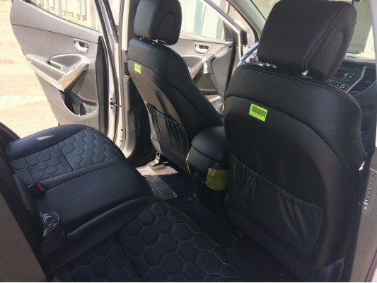 Каркасные авточехлы на Hyundai Santa Fe 3
