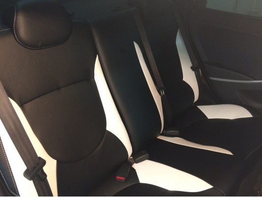 Каркасные авточехлы на Hyundai Solaris