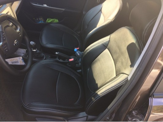 Каркасные авточехлы на KIA Rio 3