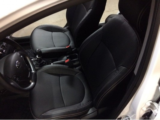 Каркасные авточехлы на KIA Rio 3