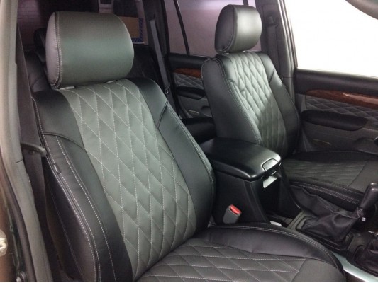 Каркасные авточехлы на Toyota Land Cruiser Prado 120