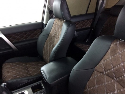 Каркасные авточехлы на Toyota Land Cruiser Prado 150